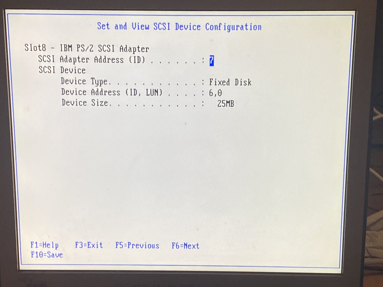 Installing the IBM SCSI / A ‘tribble’ card in an IBM PS/2 model 60