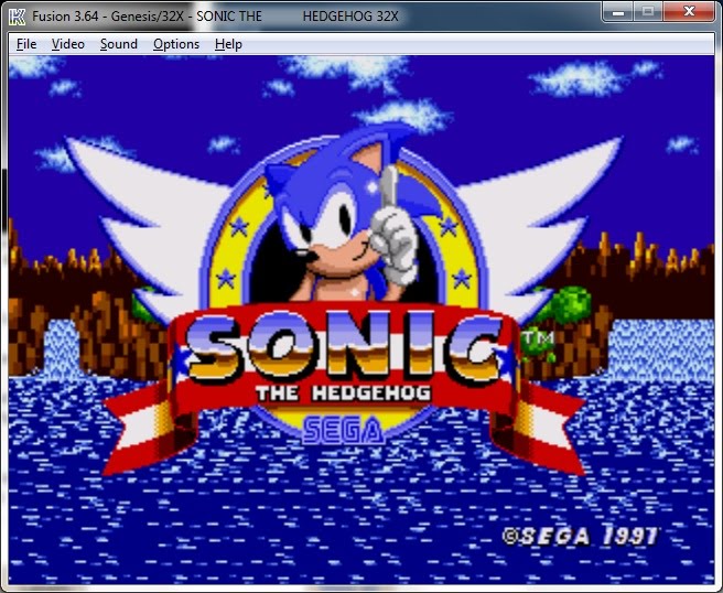 Sonic the Hedgehog for the Sega 32x | Fun with virtualization