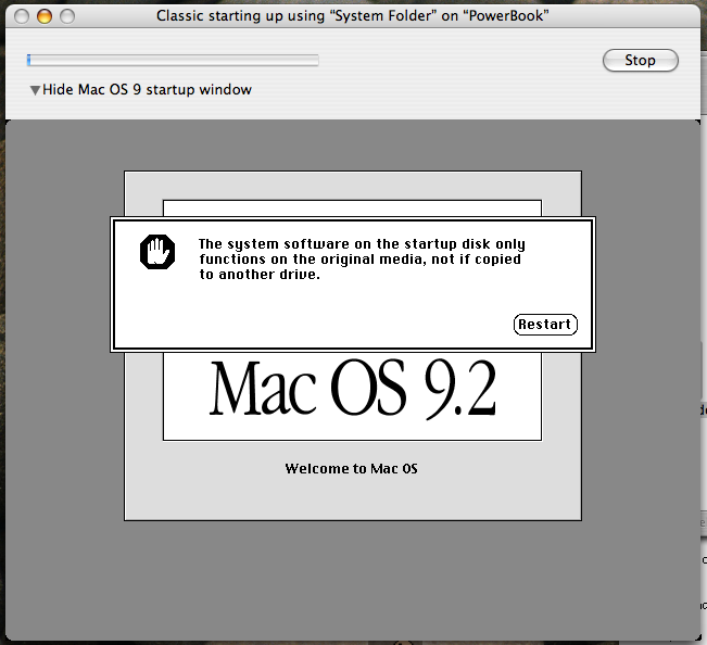 overwrite mac drive software for os 9