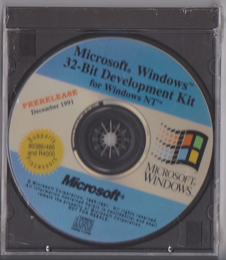 Windows NT December 1991 scan