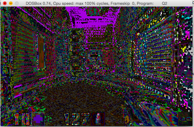 Quake II with a bad palette