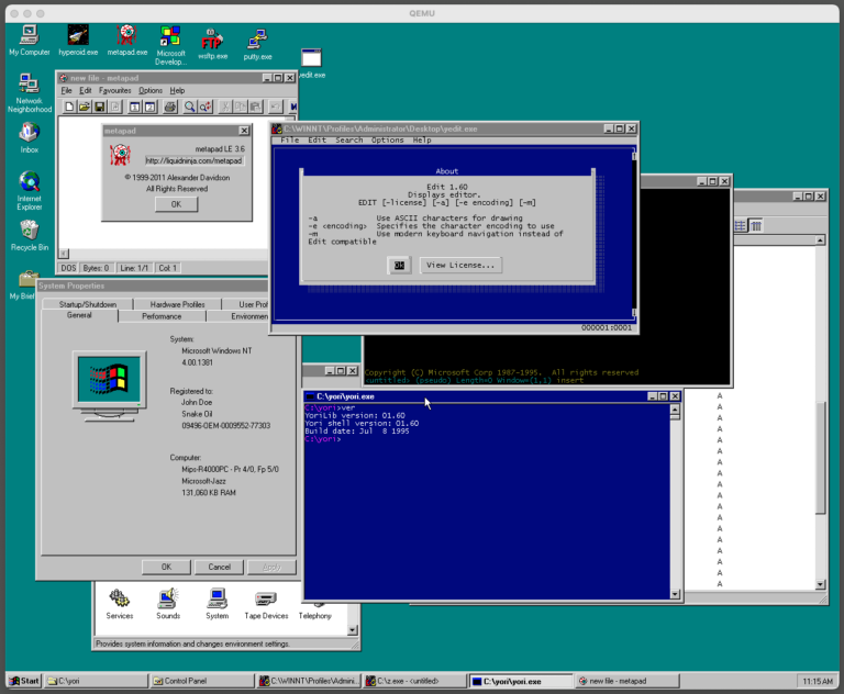 Revisiting Windows NT 4.0 MIPS On QEMU | Virtually Fun